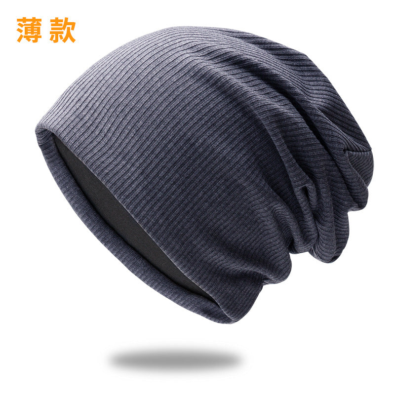 Wholesale Windproof Hat Solid Color Plus Velvet Knitted Hat Beanie ACC-HT-ChangHua005