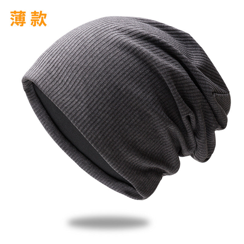 Wholesale Windproof Hat Solid Color Plus Velvet Knitted Hat Beanie ACC-HT-ChangHua005