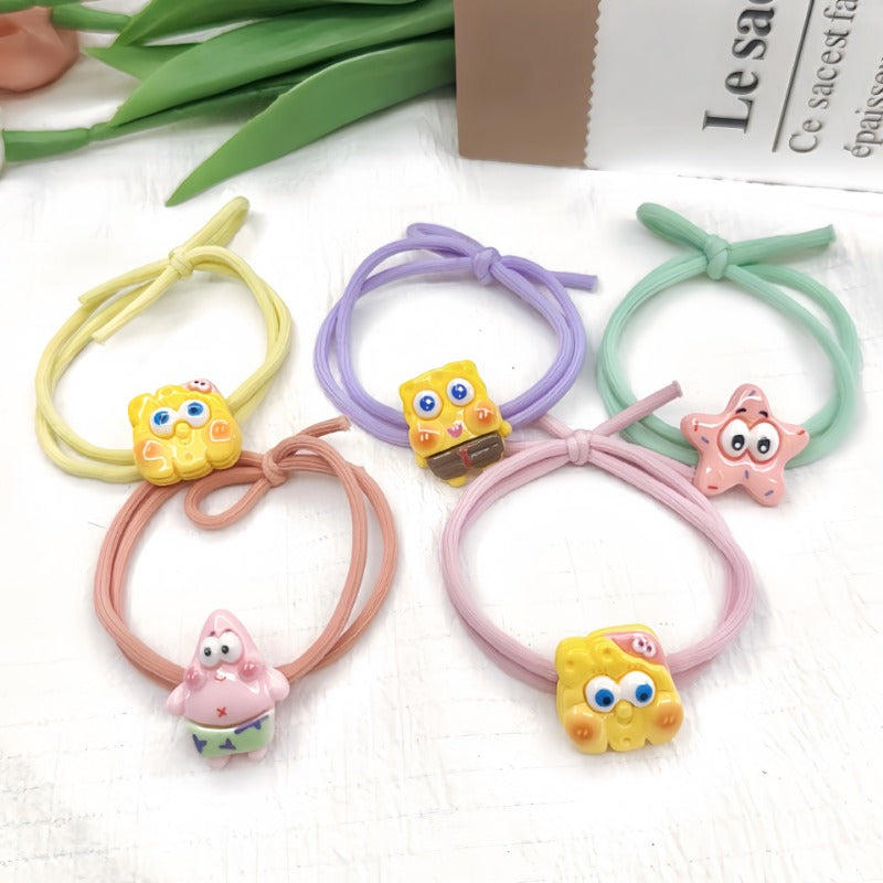 Wholesale 10pcs Cute Cartoon Character Children's Hair Bands ACCVIP-HS-Yimu002