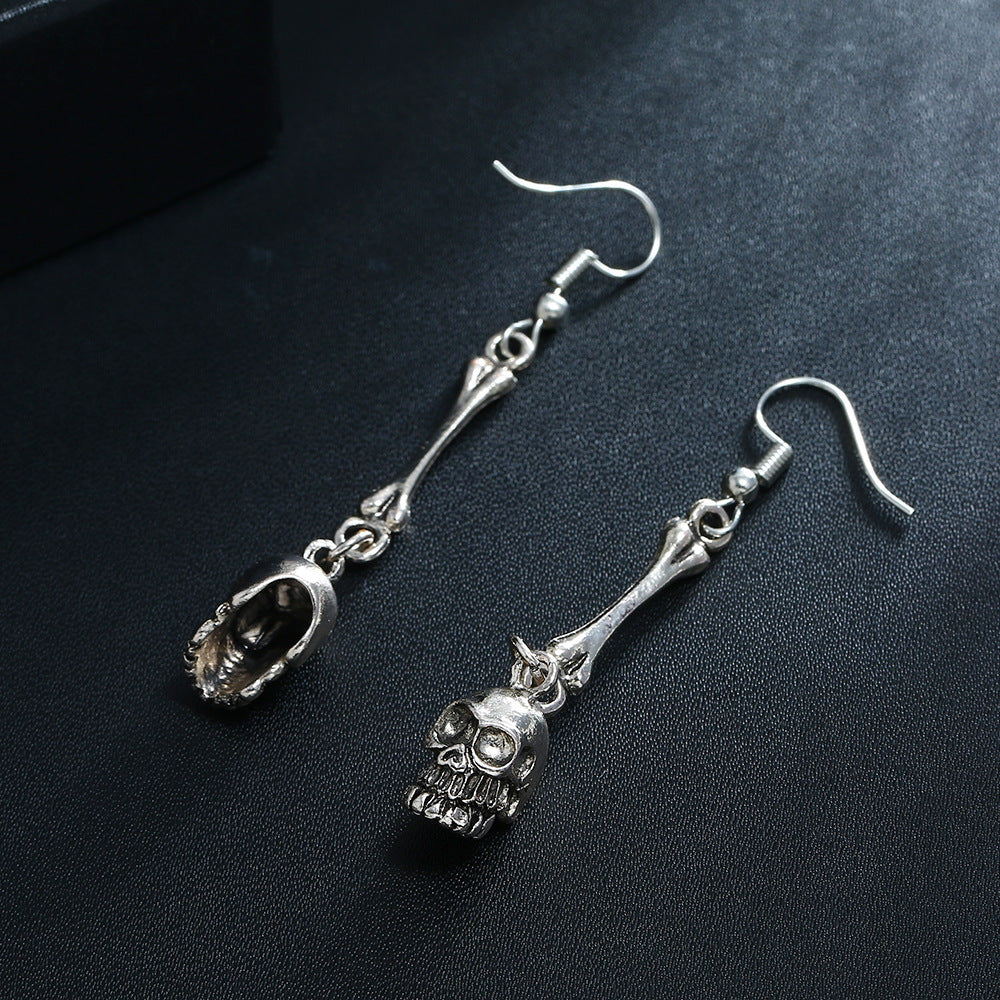 Wholesale Vintage Skull Alloy Earrings  Accessories