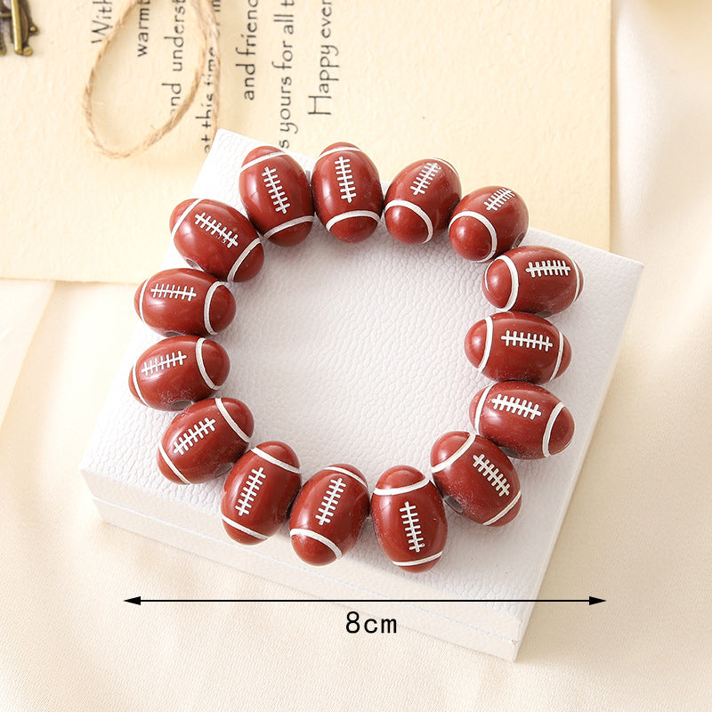 Wholesale Acrylic Ball Beaded Bracelets ACC-BT-YiL003