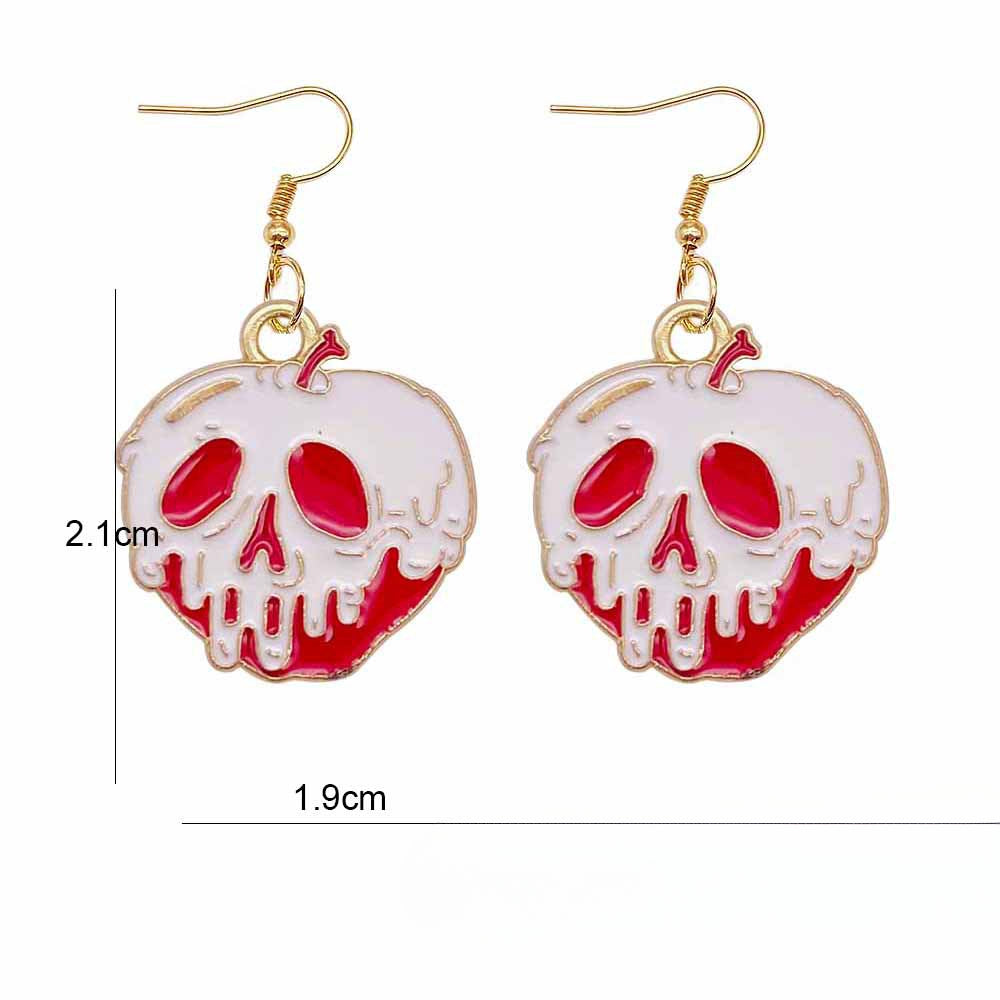 Wholesale Halloween Cartoon Ghost Pumpkin Imp Alloy Earrings ACC-ES-ChenY047