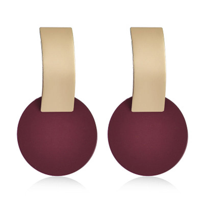 Wholesale  metal personalized earrings  creative earrings