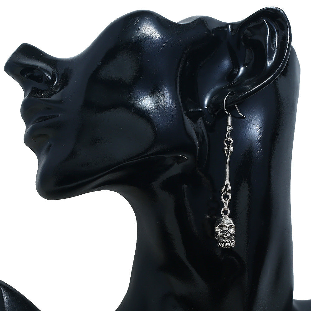 Wholesale Vintage Skull Alloy Earrings  Accessories