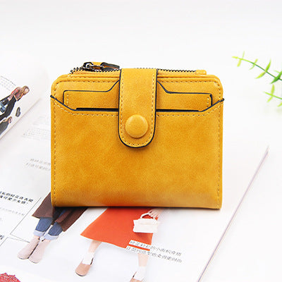 Wholesale Women Short Wallet PU Zipper Folding Clutch Wallet ACC-WT-Zhengn004