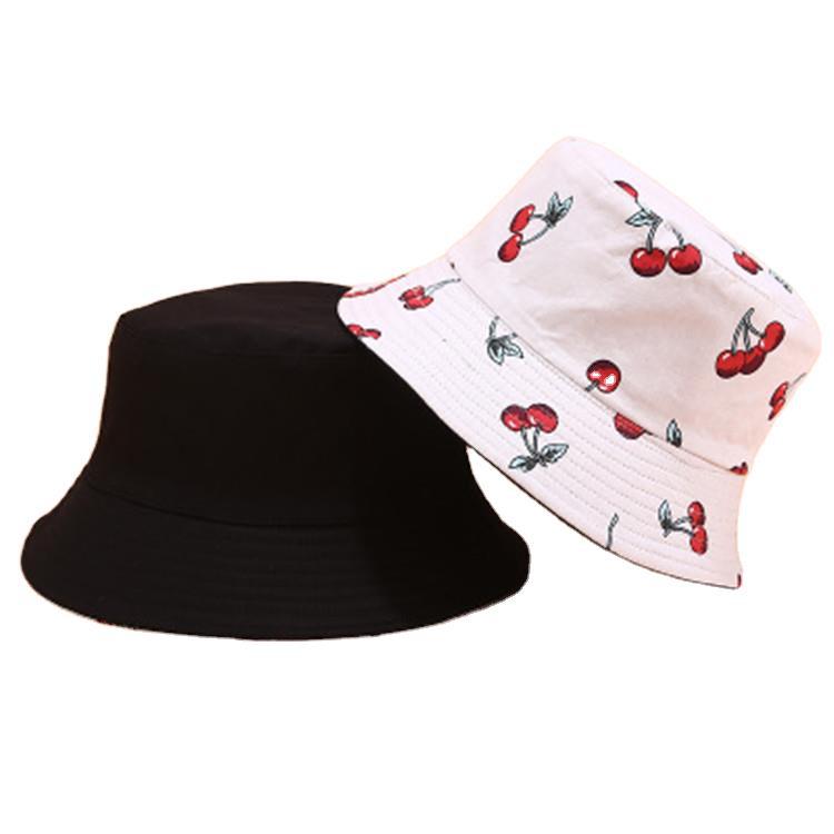 Wholesale Canvas printed nut tree Bucket Hat