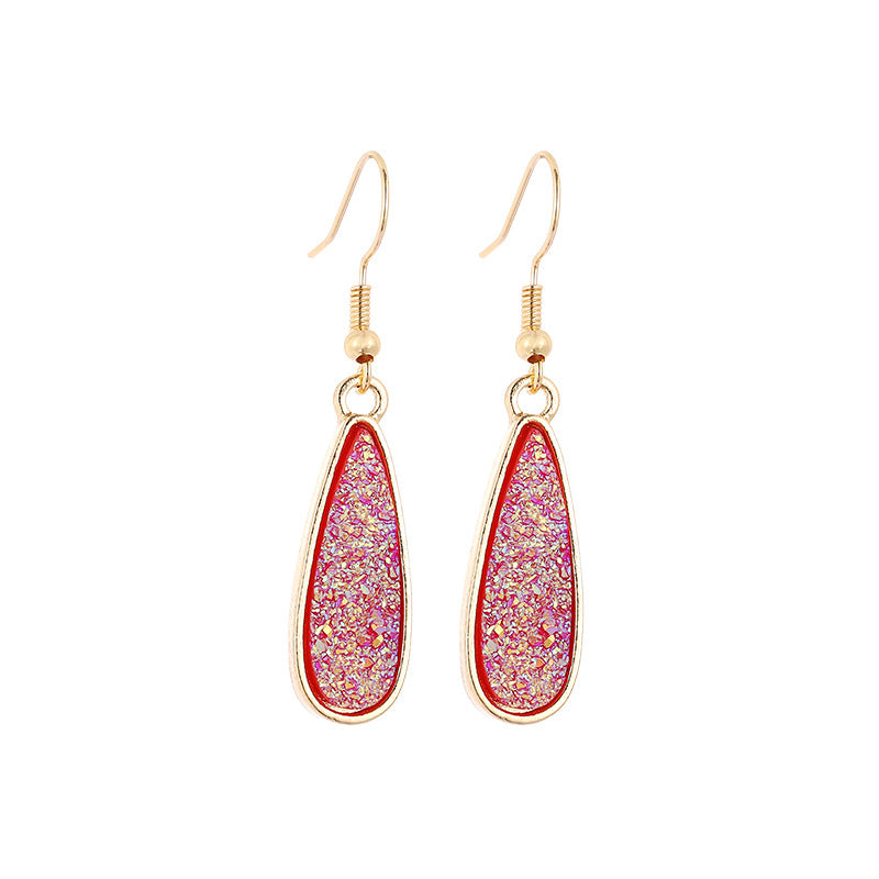 Wholesale Resin Crystal Teeth Earrings Long Drop Earrings ACC-ES-CMi018