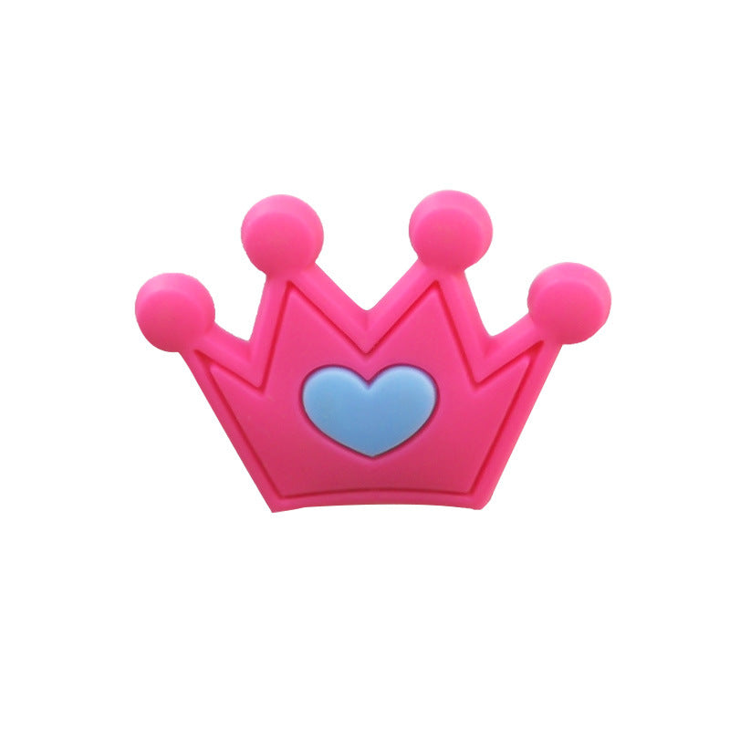 Wholesale Random 100pcs Cute Cartoon PVC Soft Rubber Shoe Buckle Decoration ACC-SC-YiBang003