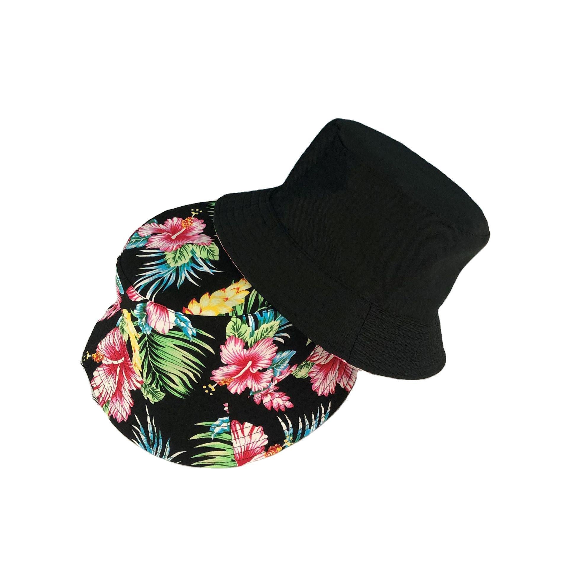 Wholesale Canvas printed nut tree Bucket Hat