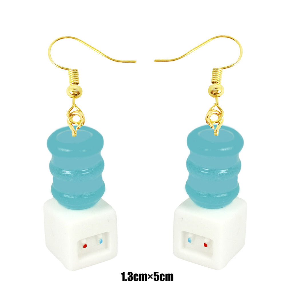 Wholesale Washing Machine Fun Earrings ACC-ES-WaNao002