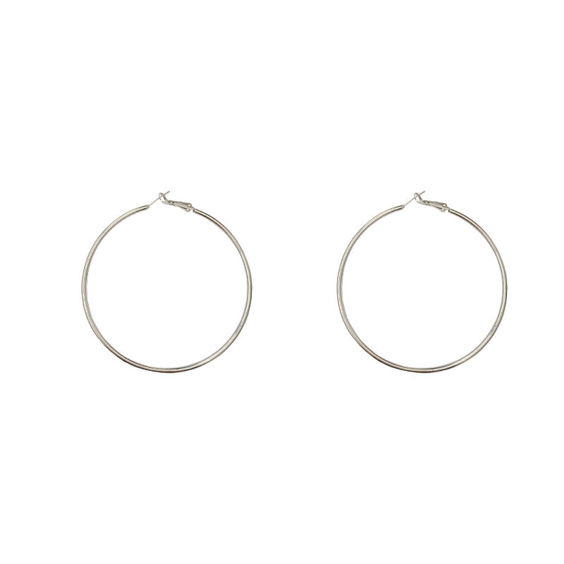 Wholesale  round earrings  hoop temperament earrings