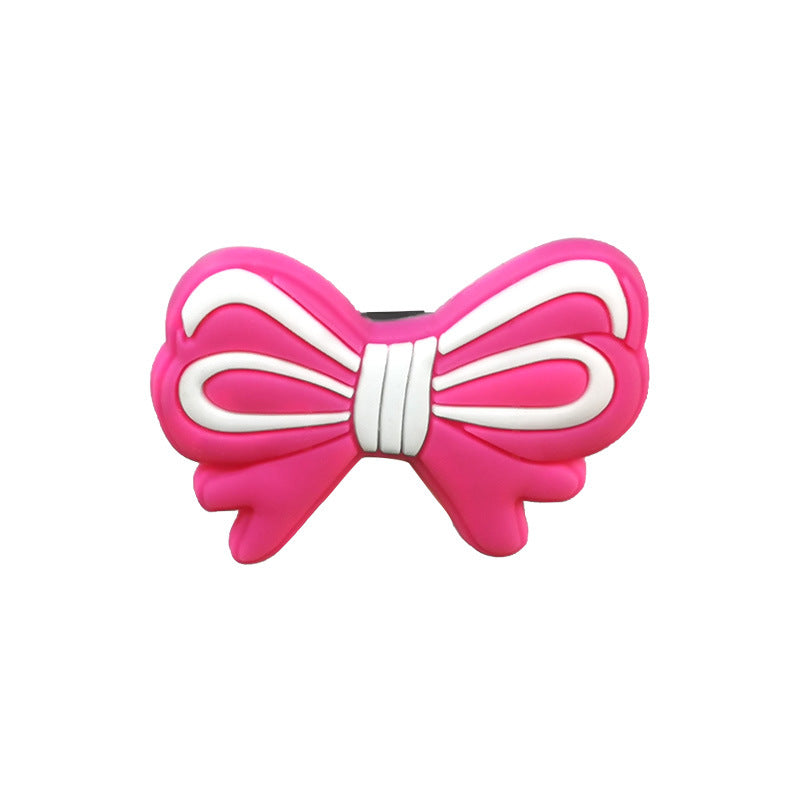 Wholesale Random 100pcs Cute Cartoon PVC Soft Rubber Shoe Buckle Decoration ACC-SC-YiBang003