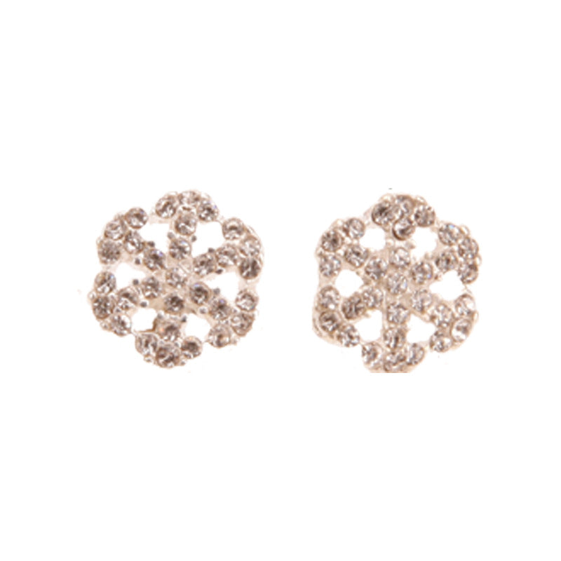 Wholesale Christmas Alloy Oil Drop Christmas Tree Snowflake Earrings ACC-ES-Bingl005