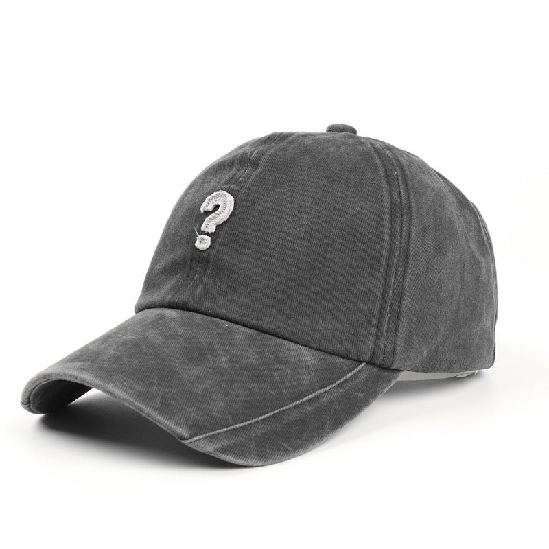 Wholesale  retro question mark Baseball Cap