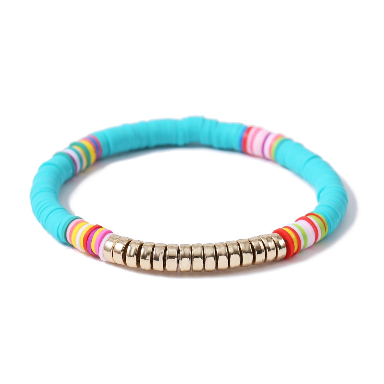 Wholesale Colorful Soft Clay Bracelet Bohemian ACC-BT-ManYi007