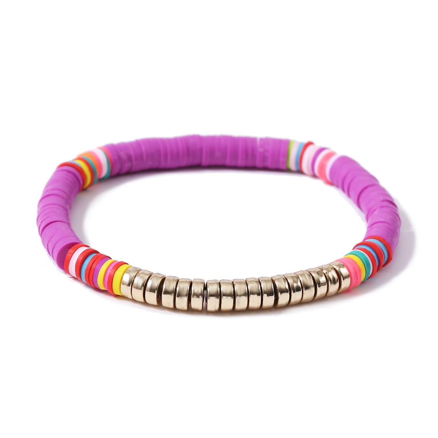 Wholesale Colorful Soft Clay Bracelet Bohemian ACC-BT-ManYi007