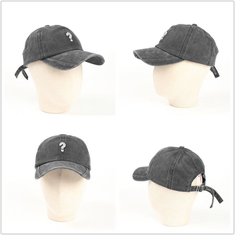 Wholesale  retro question mark Baseball Cap