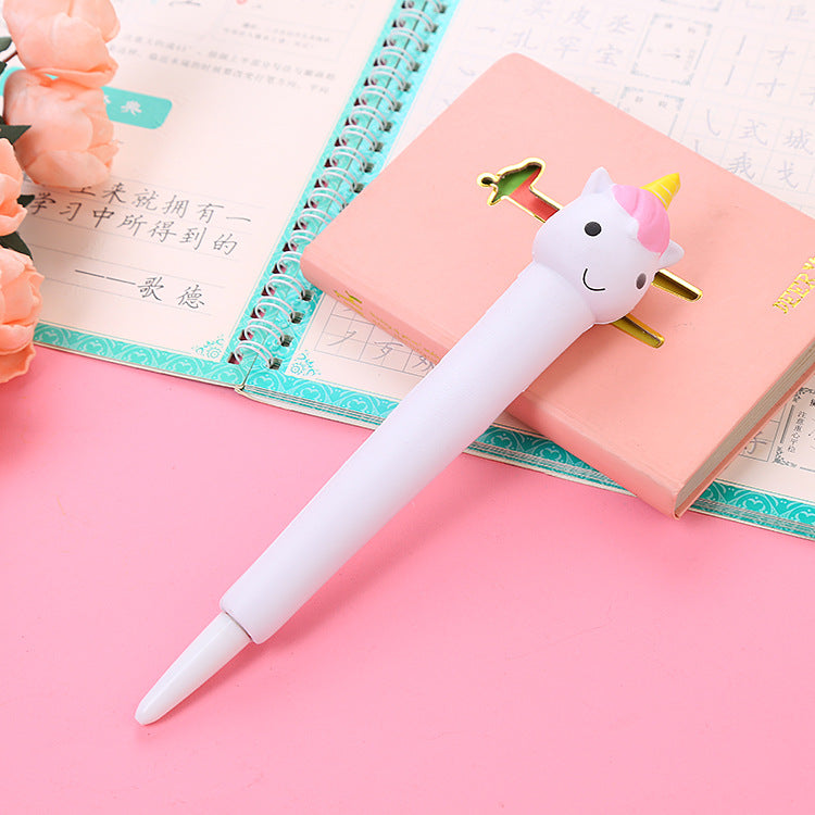 Wholesale  Slow Rebound Gel Pen Cute Cartoon Pen