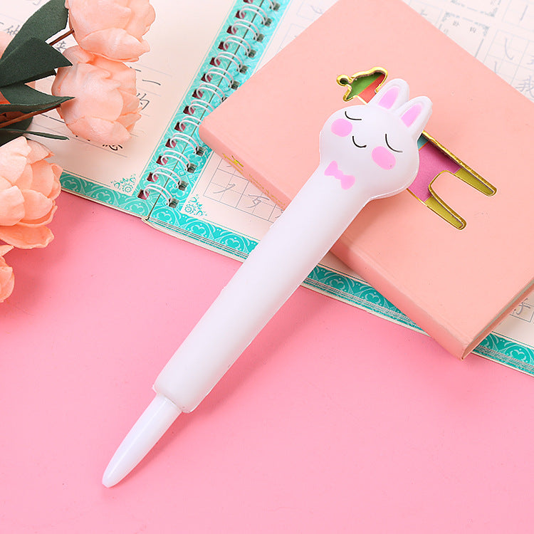 Wholesale  Slow Rebound Gel Pen Cute Cartoon Pen
