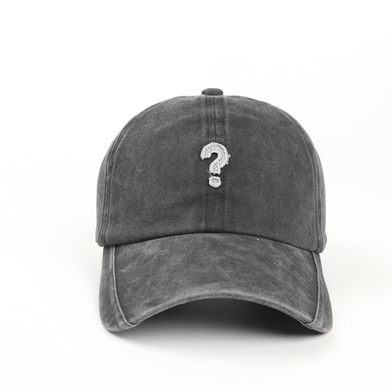 Wholesale  retro question mark Baseball Cap