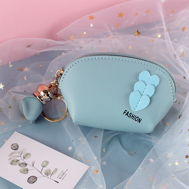 Wholesale Mini Cute Hand-held Coin Multi-function Card Holder Keychain Wallet Coin Purse Keychain ACC-KC-YouTu006