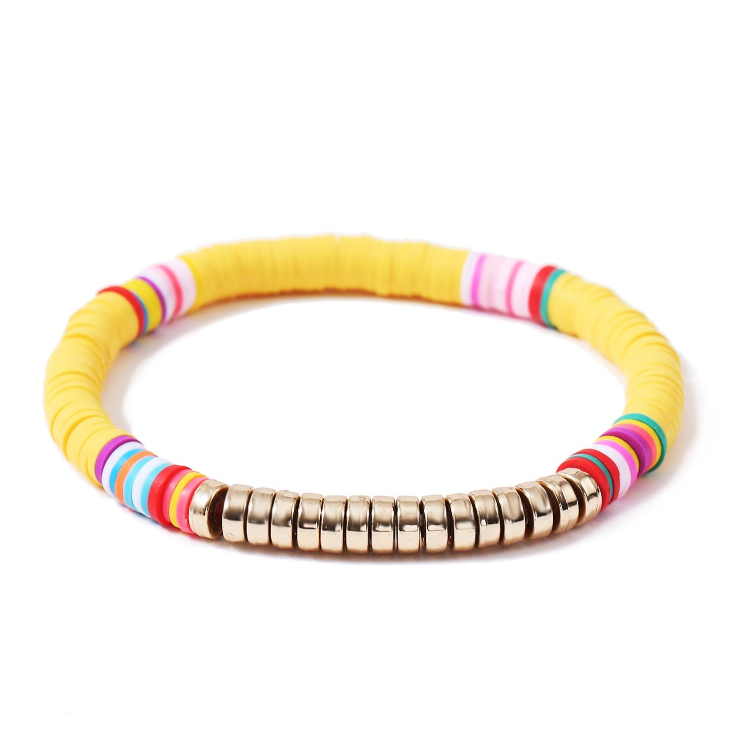 Wholesale Colorful Soft Clay Bracelet Bohemian ACC-BT-ManYi007