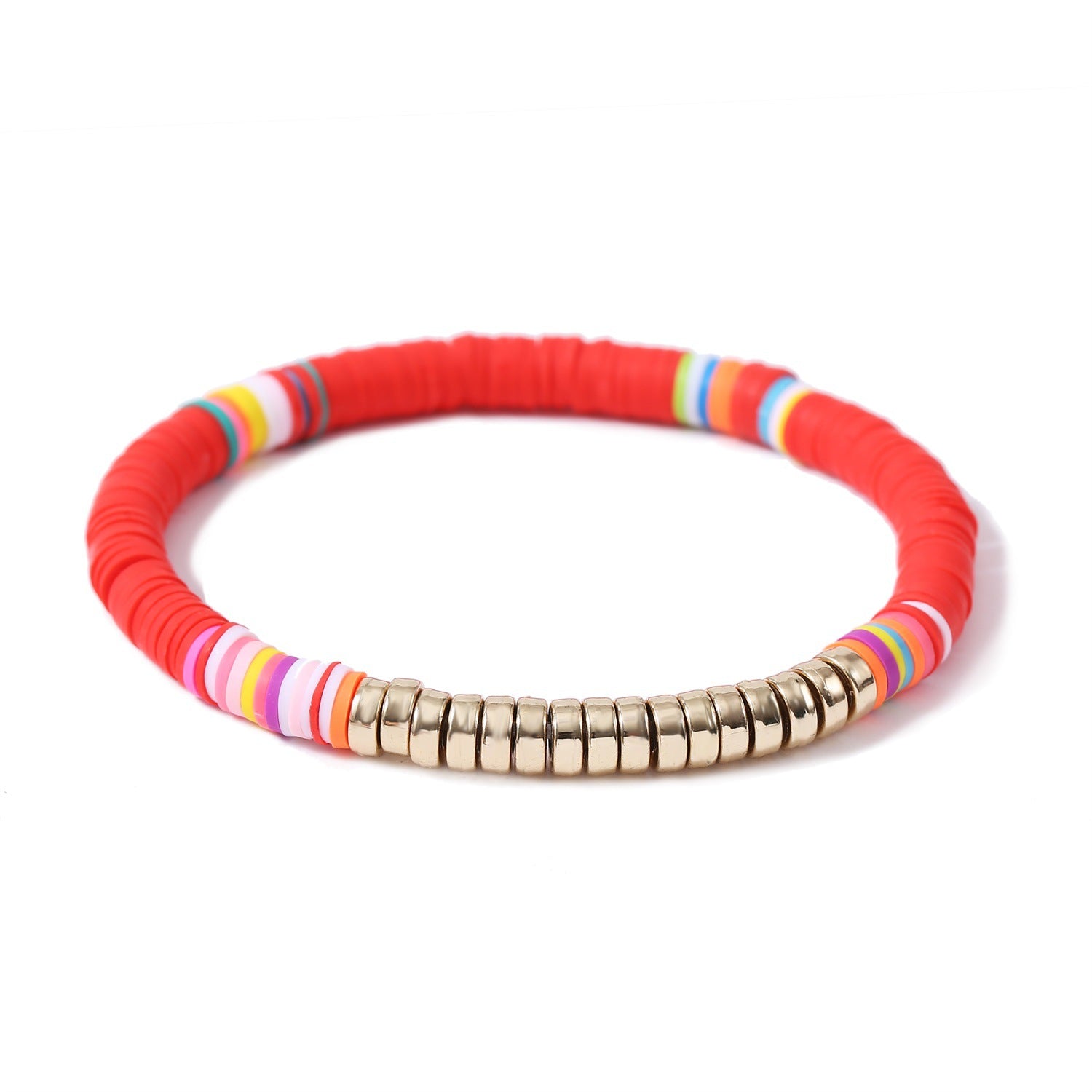 Wholesale Colorful Soft Clay Bracelet Bohemian ACC-BT-ManYi007
