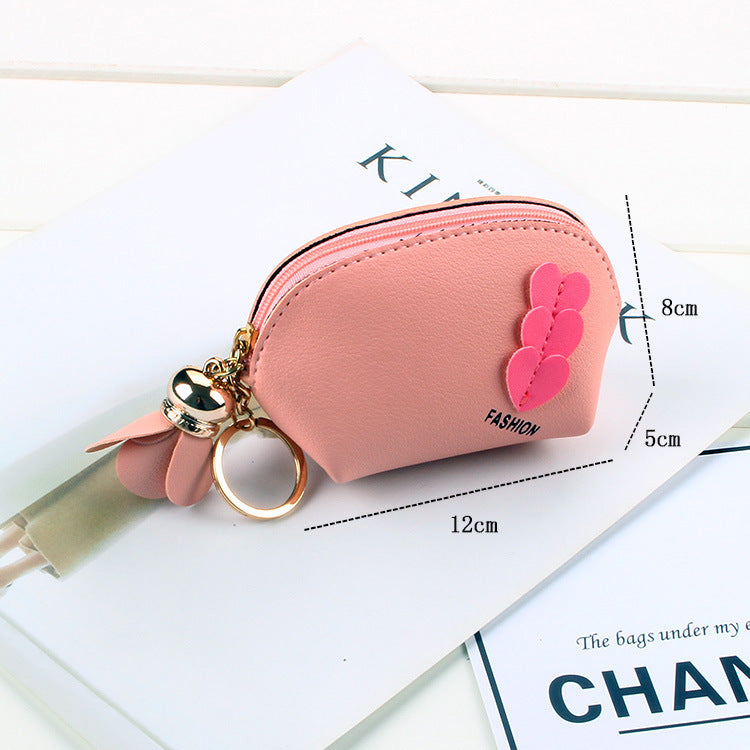 Wholesale Mini Cute Hand-held Coin Multi-function Card Holder Keychain Wallet Coin Purse Keychain ACC-KC-YouTu006