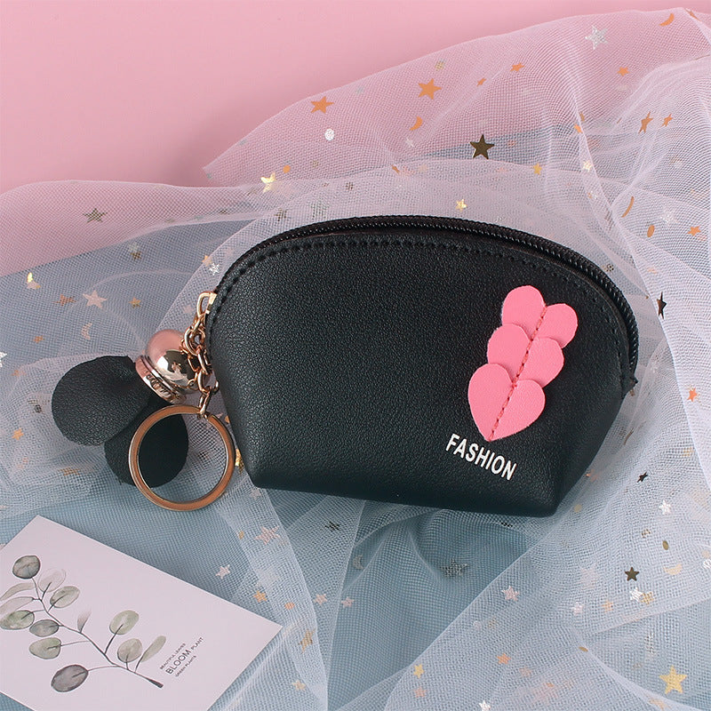 Wholesale Mini Cute Hand-held Coin Multi-function Card Holder Keychain Wallet Coin Purse Keychain ACC-KC-YouTu006