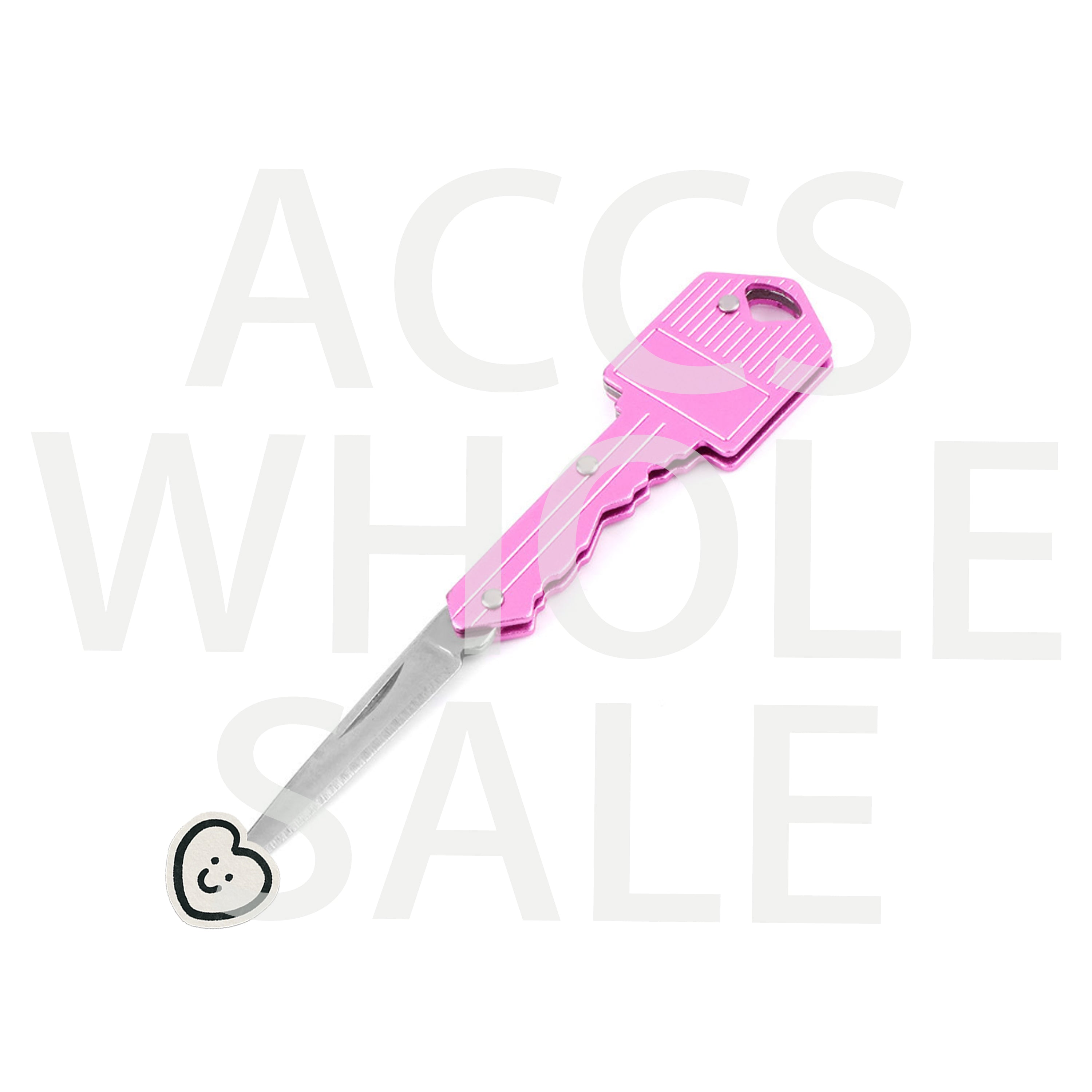 Wholesale Colorful Mini Folding Express Unpacking Tool Multifunctional Keychain