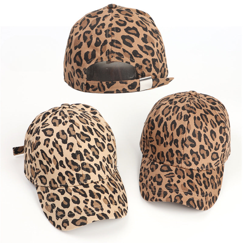 Wholesale Cartoon Cow Print Leopard Print Curved Brim Baseball Cap ACC-HT-LueLan022