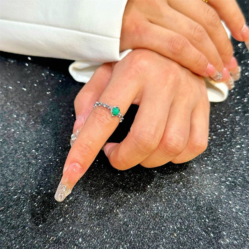 Wholesale Irregular Vintage Open Adjustable Ring Stainless Steel Rings ACC-RS-TaiMei002