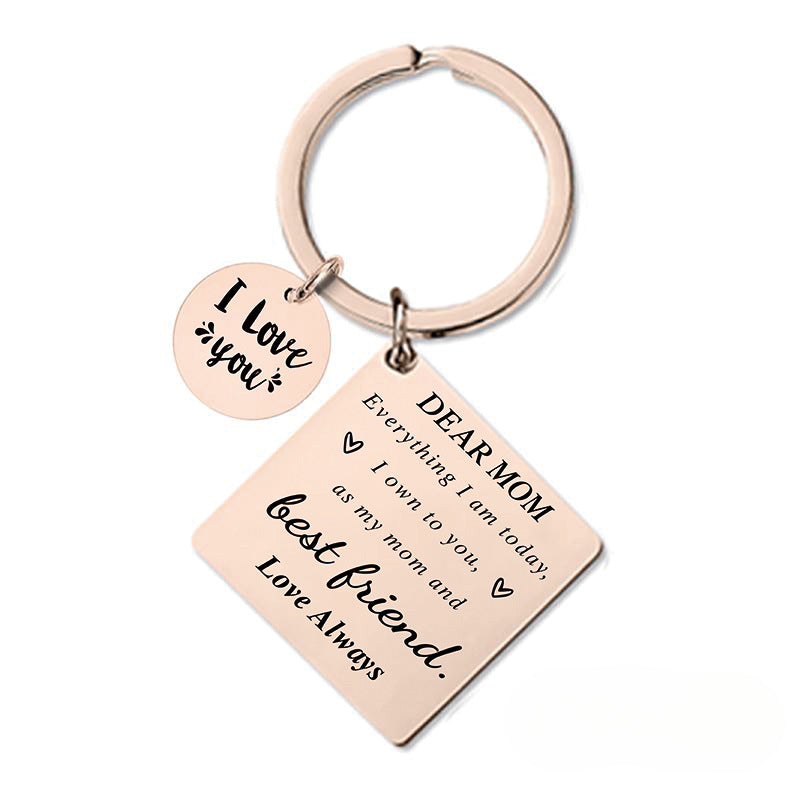 Wholesale Mother's Day Gift Metal Keychain ACC-KC-Ganggu005