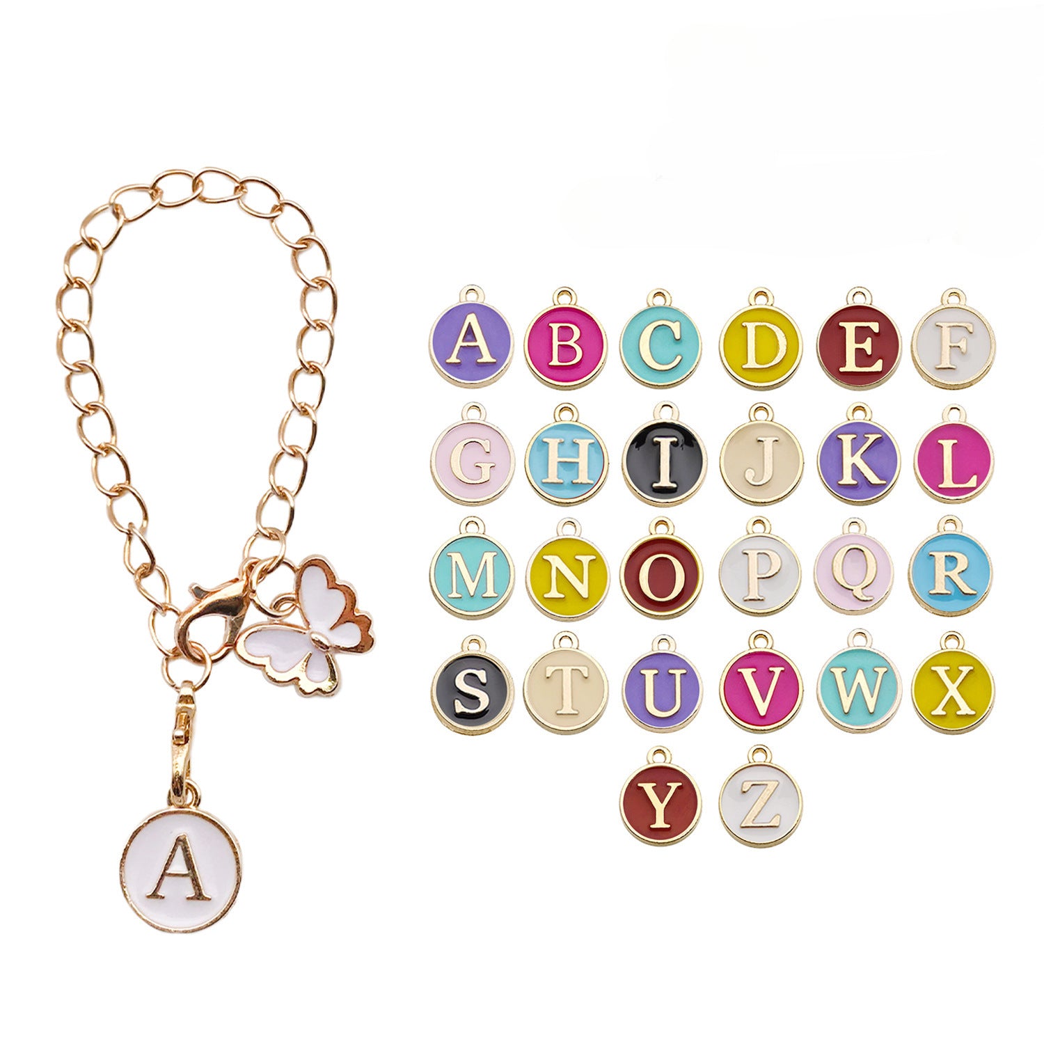 Wholesale 40oz Cup Pendant Keychain Backpack Chain with Letter Pendant ACC-KC-ZhongFan001