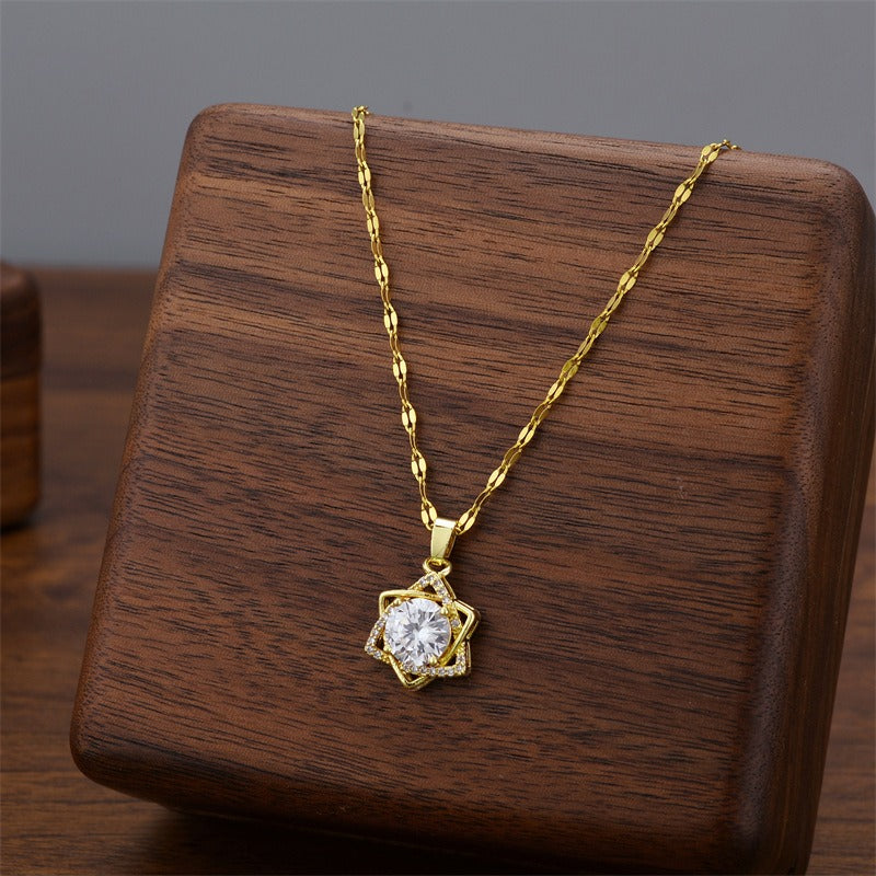 Wholesale High-grade Titanium Steel Necklaces ACC-NE-Quanx002