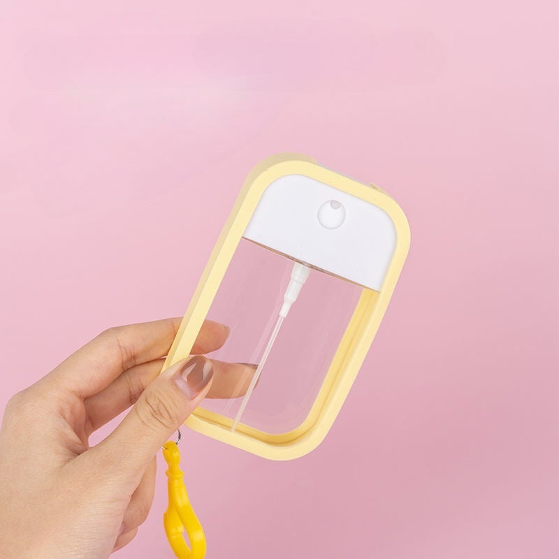 Wholesale Push Silicone Hook Perfume Alcohol Packaging Empty Bottle Keychain ACC-KC-XY001