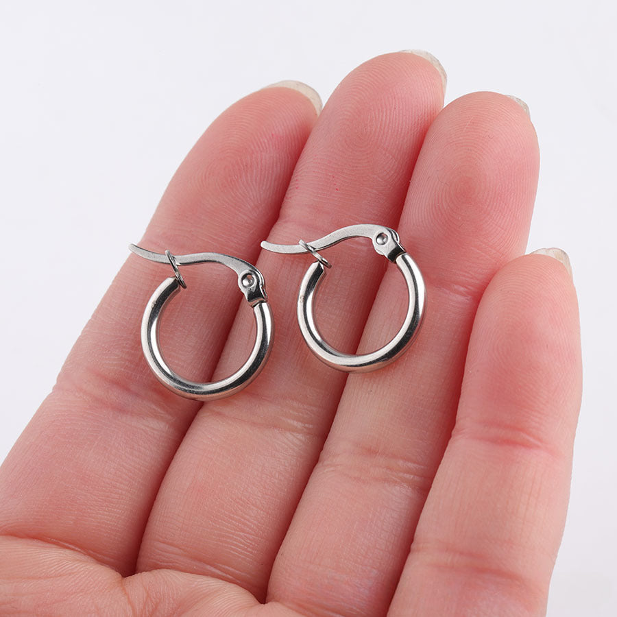 Wholesale Stainless Steel Earrings Exaggerated Large Earrings Statemente Earrings ACC-ES-Chunp002