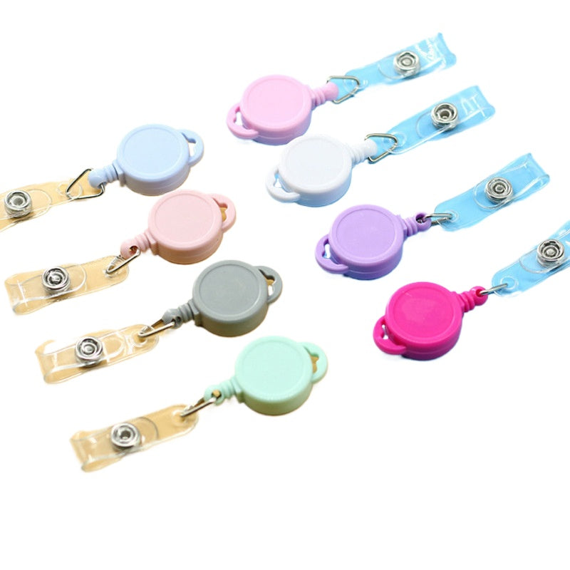 Wholesale 10pcs Badge Reels Retractable Keychains ACC-KC-YuHui003