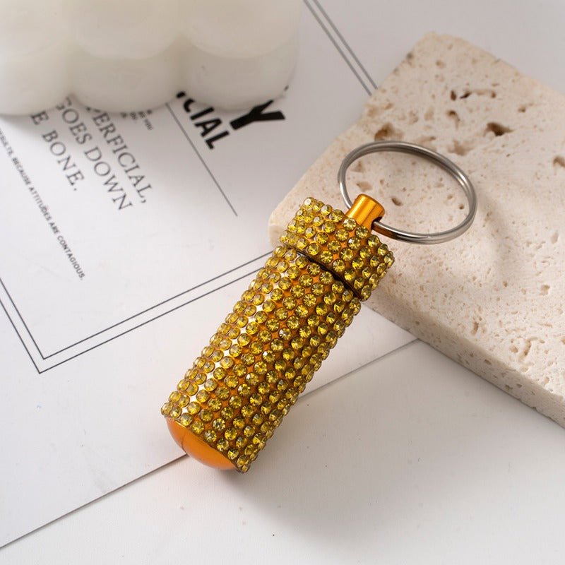 Wholesale Colorful Rhinestone Keychain  ACCVIP-KC-ZhiYa027