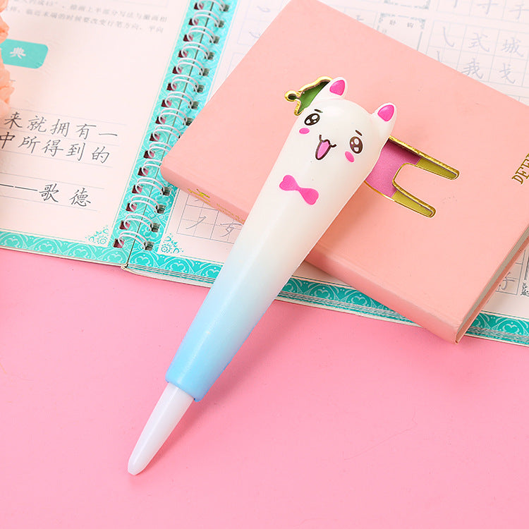 Wholesale  Slow Rebound Gel Pen Cute Cartoon Pen
