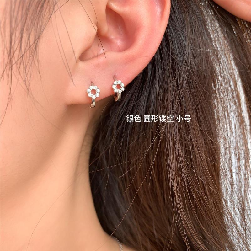 Wholesale all-match round earrings