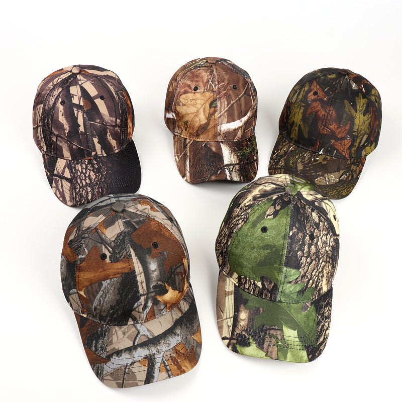 Wholesale Outdoor Bionic Camouflage Hat Baseball Cap ACC-HT-LueLan021