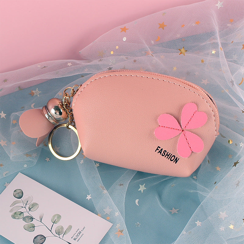 Wholesale Mini Cute Hand-held Coin Multi-function Card Holder Keychain Wallet Coin Purse Keychain ACC-KC-YouTu006