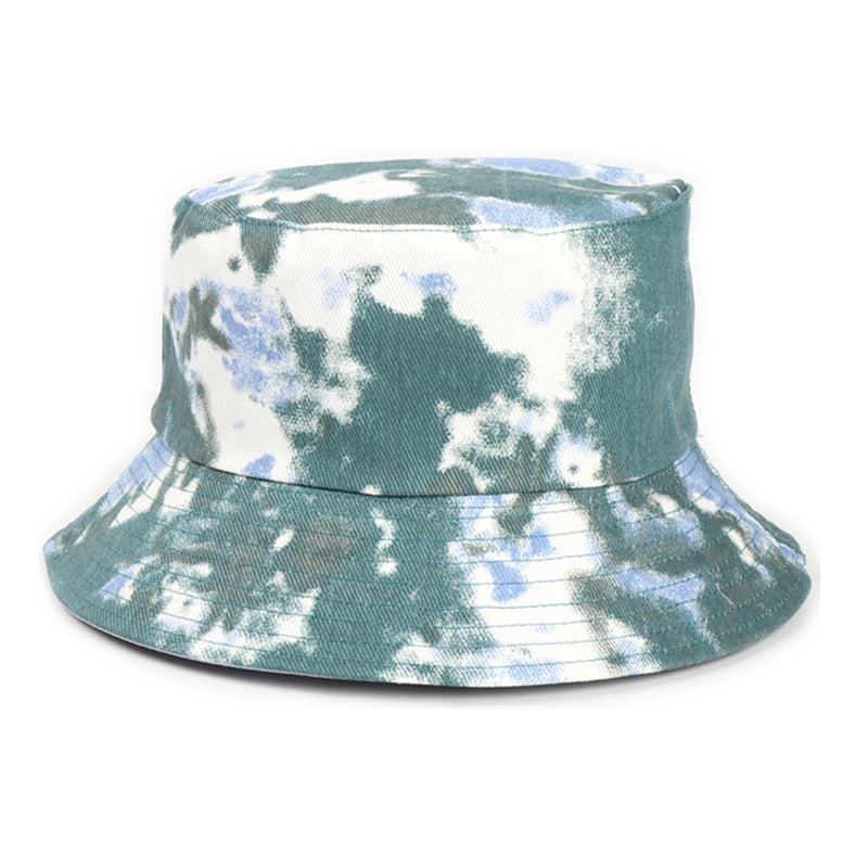 Wholesale  tie-dyed color double-sided fisherman hat