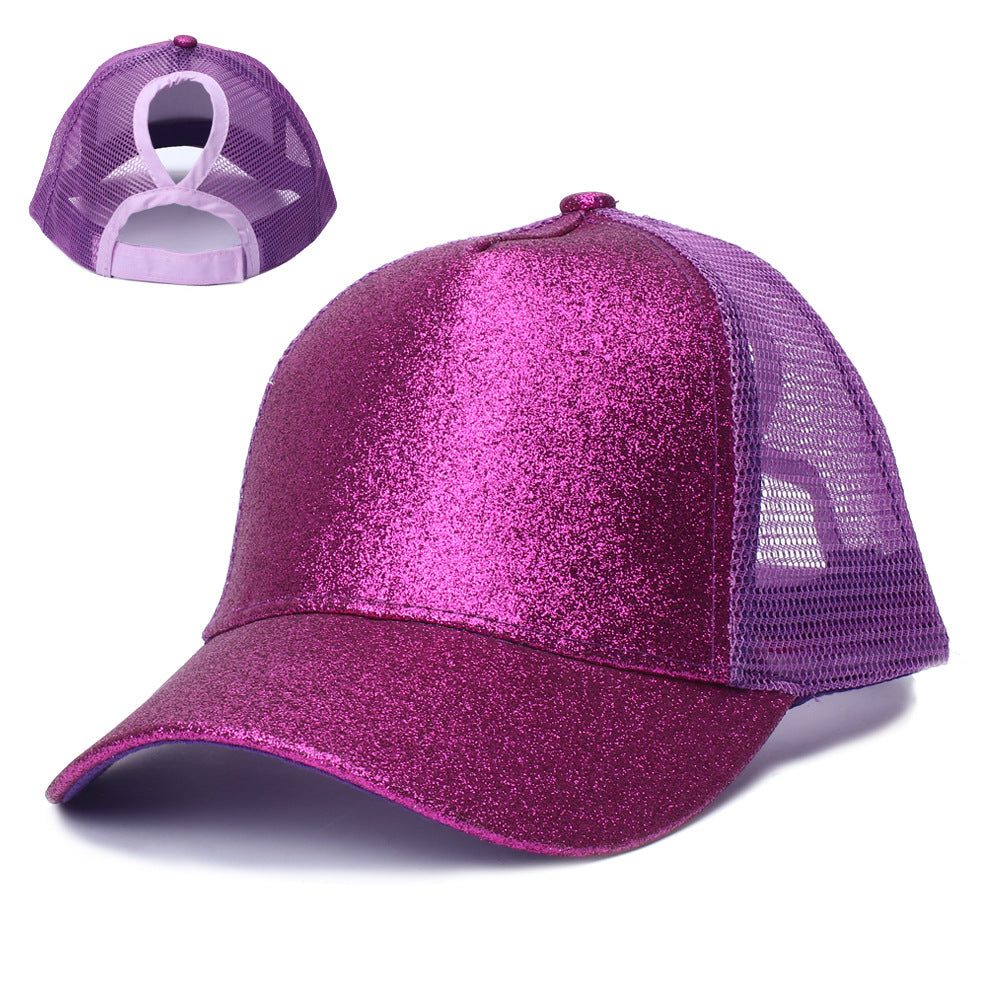 Wholesale Hot Stamping Ponytail Baseball Cap Hat ACC-HT-RongZhao004