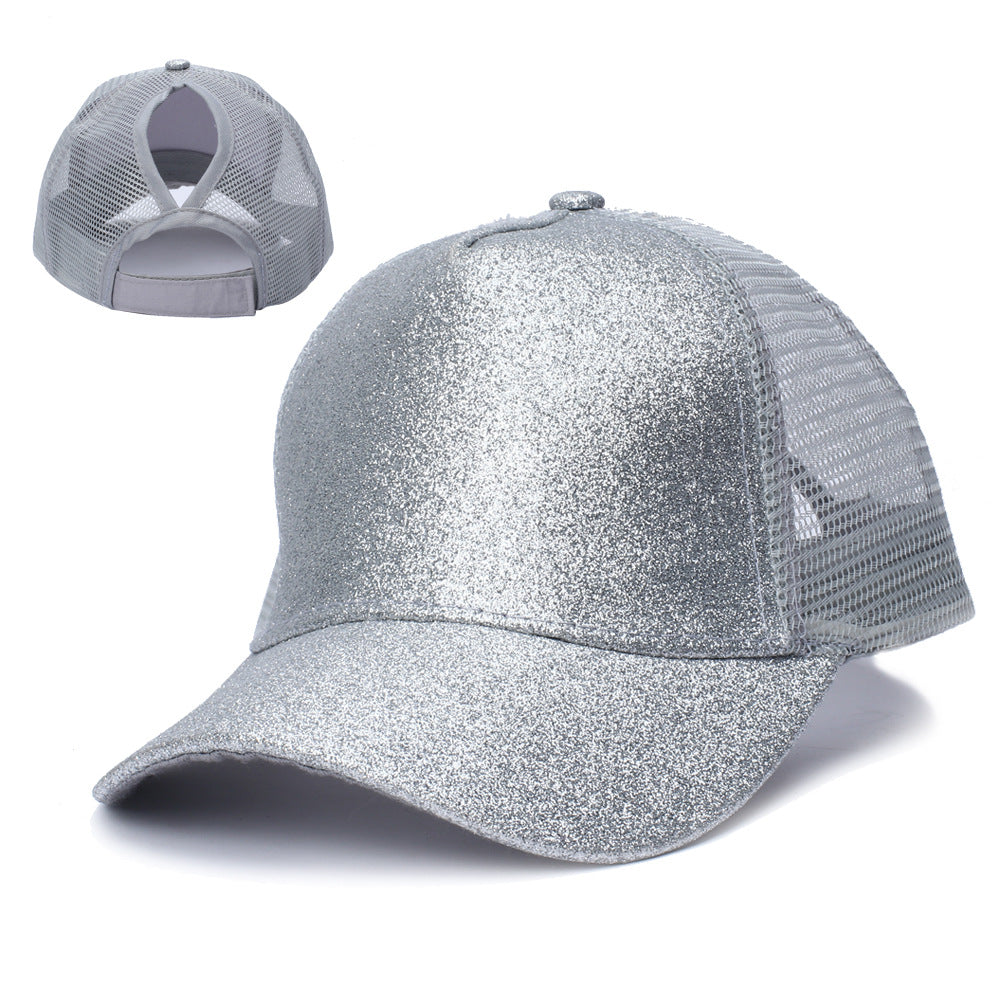 Wholesale Hot Stamping Ponytail Baseball Cap Hat ACC-HT-RongZhao004