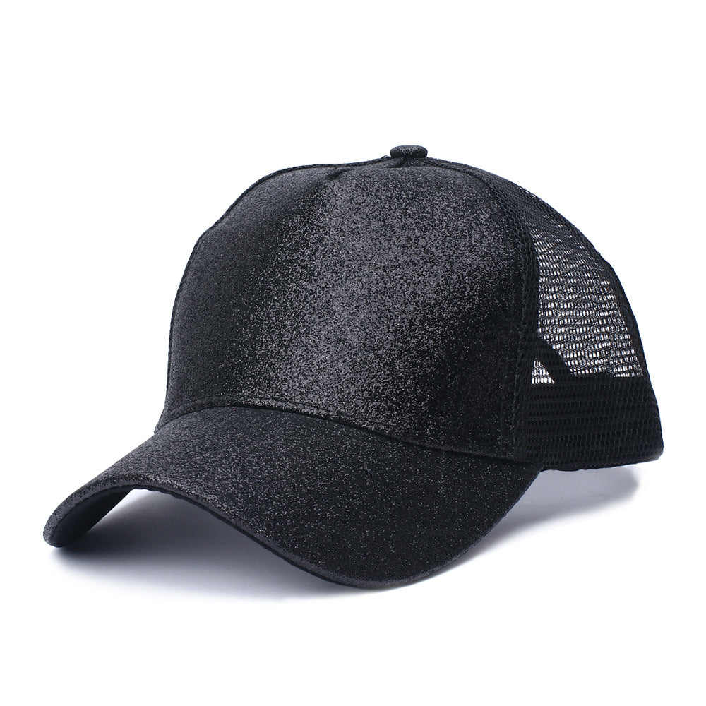 Wholesale Hot Stamping Ponytail Baseball Cap Hat ACC-HT-RongZhao004