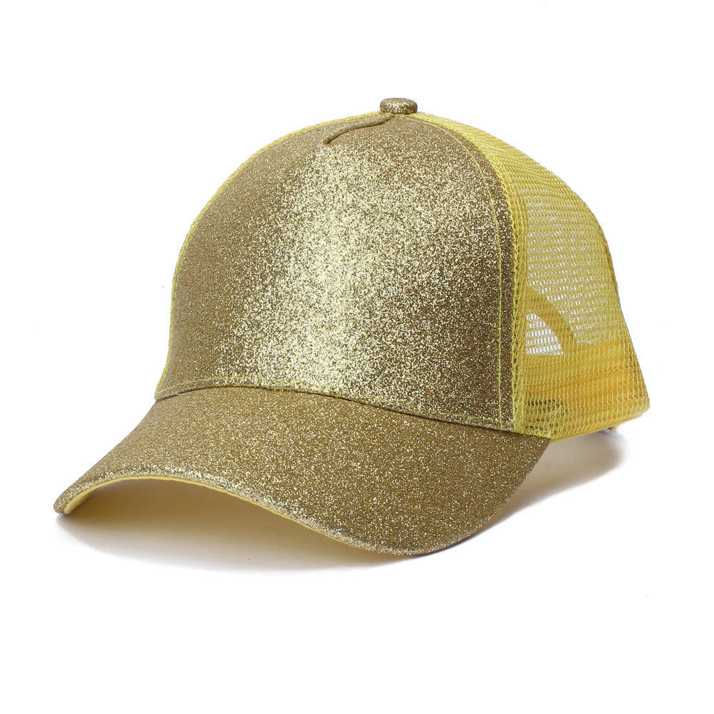 Wholesale Hot Stamping Ponytail Baseball Cap Hat ACC-HT-RongZhao004
