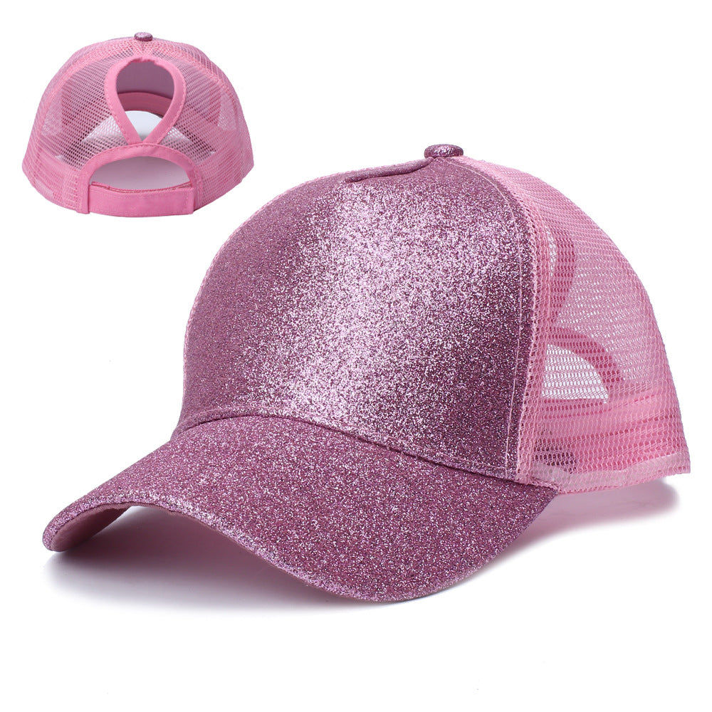 Wholesale Hot Stamping Ponytail Baseball Cap Hat ACC-HT-RongZhao004