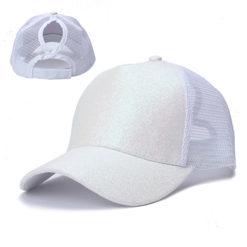 Wholesale Hot Stamping Ponytail Baseball Cap Hat ACC-HT-RongZhao004